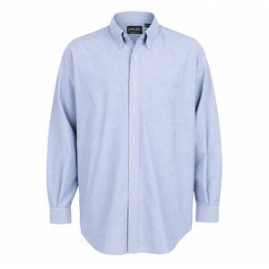 Gitman Bros Blue Button Down Shirt Mens Large 22-33 Made in USA Classic Oxford